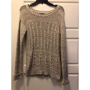 Tan knit sweater